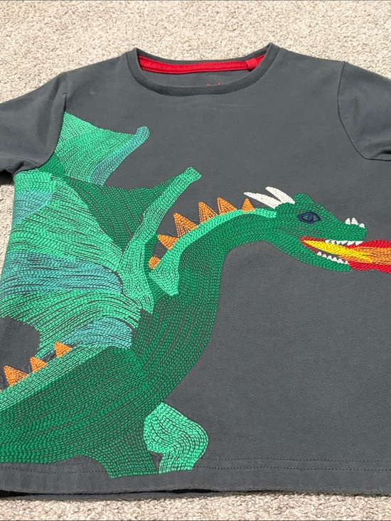 Mini Boden Other - Mini Boden Superstitch Dragon Top